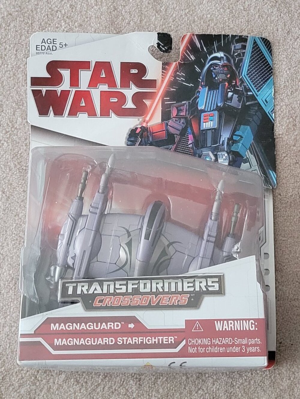 New Star Wars Transformers Crossovers Magnaguard Starfighter Hasbro NWT